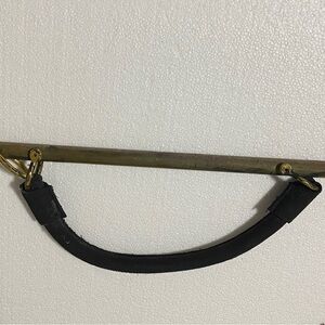 Fendi vintage brass hardware and leather handle replacement